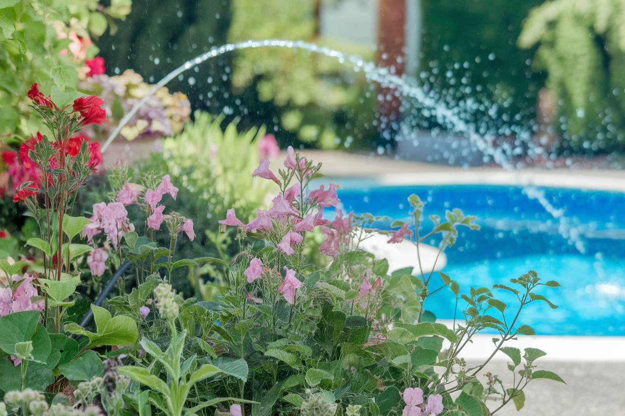 Arroser le Jardin avec l'Eau de Piscine : Est-ce Possible ? Meilleures pratiques pour l'irrigation avec l'eau de piscine